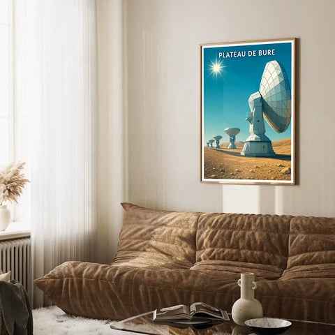 Affiche - Plateau de Bure