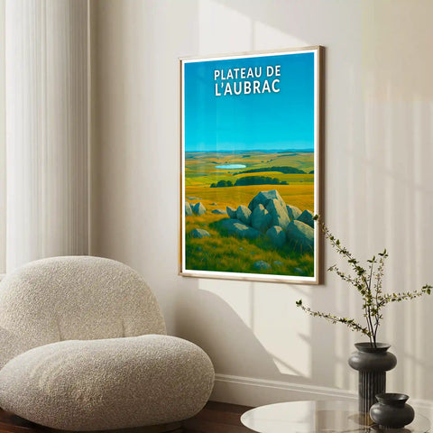 Affiche - Plateau de l'Aubrac