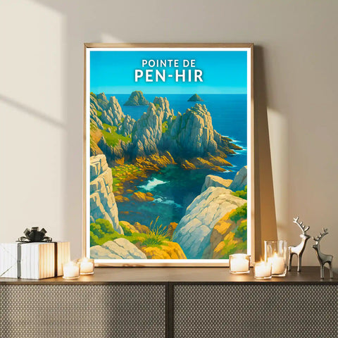 Affiche - Pointe de Pen-Hir