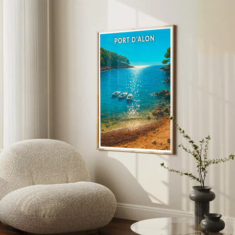Affiche - Port d'Alon
