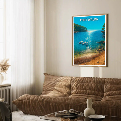 Affiche - Port d'Alon