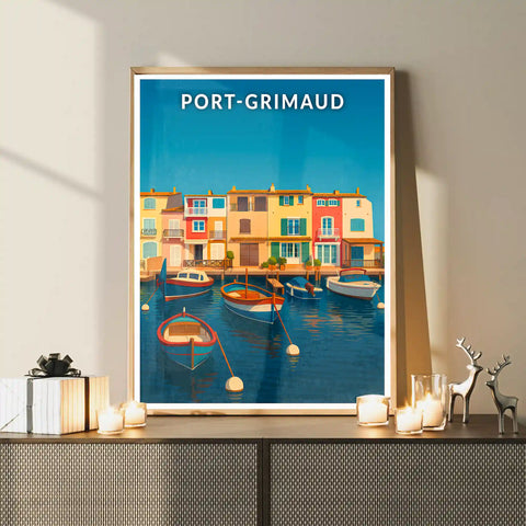 Affiche - Port-Grimaud