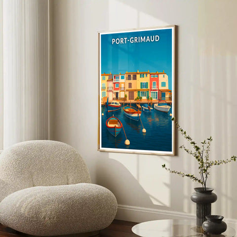 Affiche - Port-Grimaud