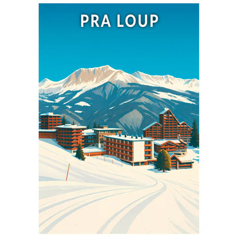 Affiche - Pra Loup