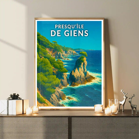 Affiche - Presqu'île de Giens