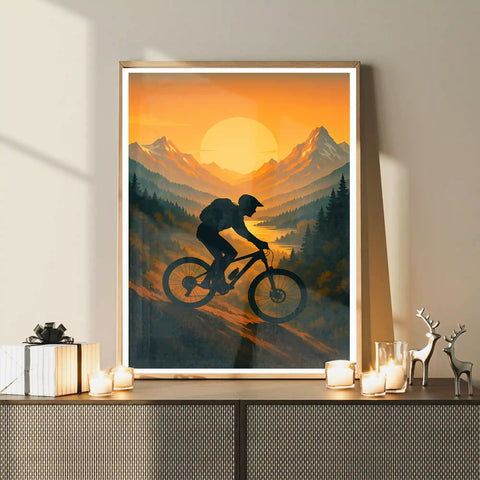 Affiche - Randonnée en VTT