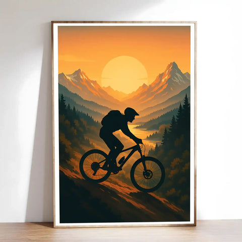 Affiche - Randonnée en VTT