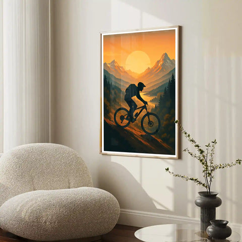 Affiche - Randonnée en VTT