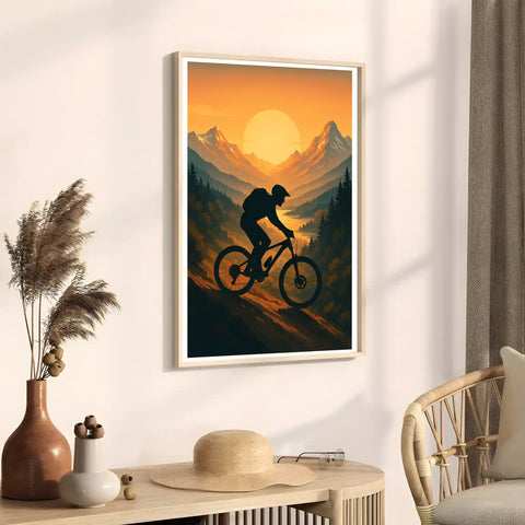 Affiche - Randonnée en VTT