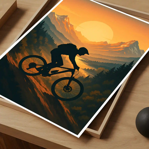 Affiche - Randonnée en VTT