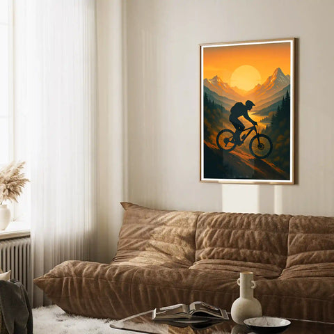 Affiche - Randonnée en VTT