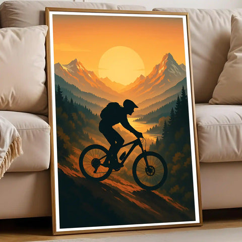Affiche - Randonnée en VTT
