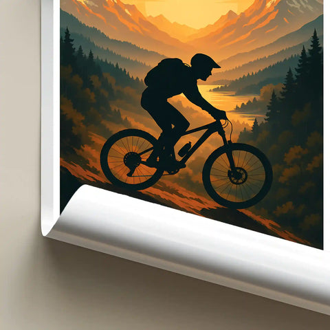 Affiche - Randonnée en VTT