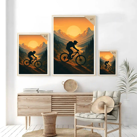 Affiche - Randonnée en VTT