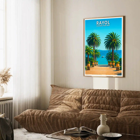 Affiche - Rayol-Canadel-sur-Mer