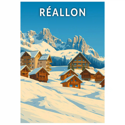 Affiche - Réallon