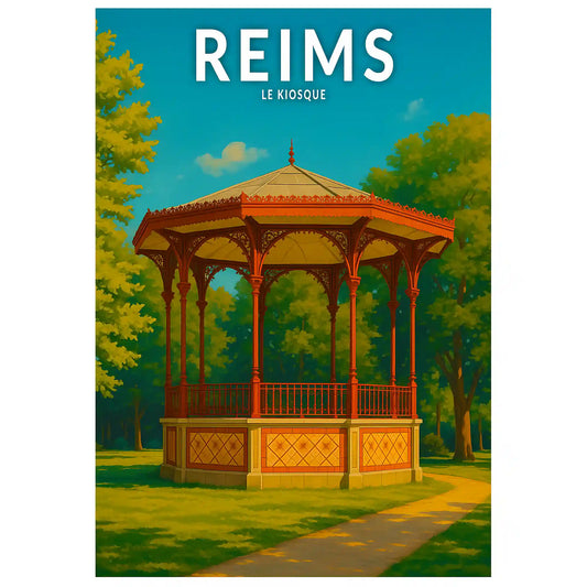 Affiche - Reims - Le Kiosque