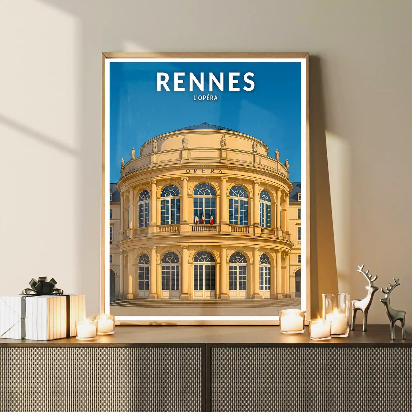 Affiche - Rennes - l'Opéra