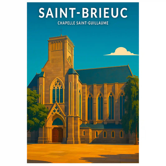 Affiche - Saint-Brieuc - Chapelle Saint-Guillaume