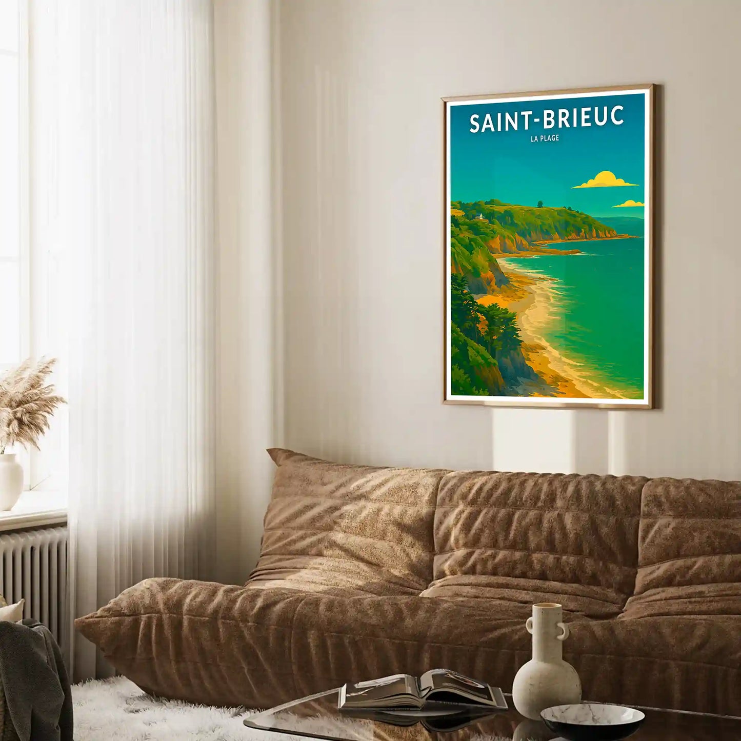 Affiche - Saint-Brieuc - La Plage
