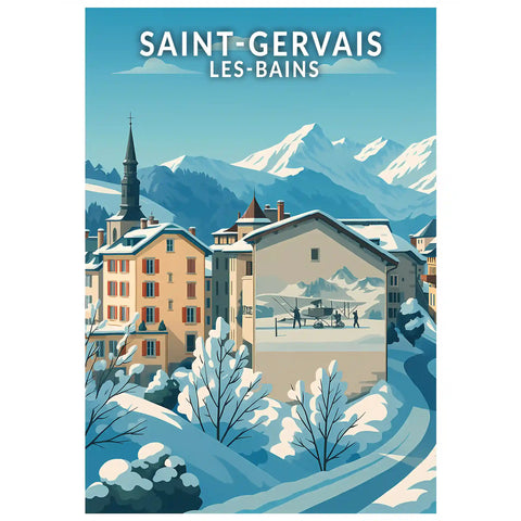 Affiche - Saint-Gervais-les-Bains
