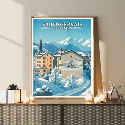 Affiche - Saint-Gervais-les-Bains