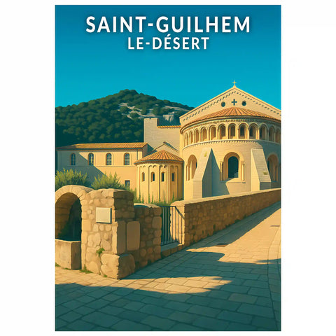 Affiche - Saint-Guilhem-le-Désert