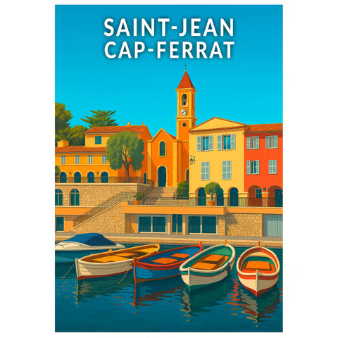 Affiche - Saint-Jean-Cap-Ferrat