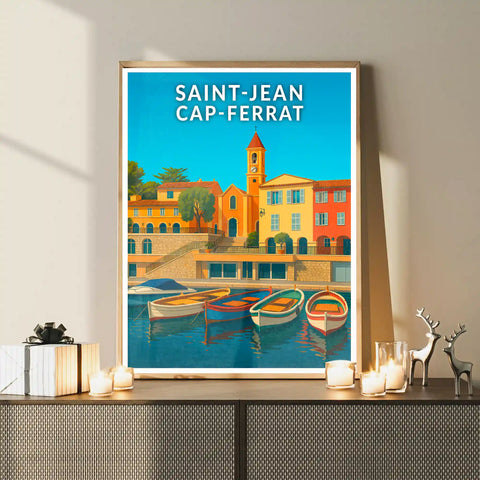 Affiche - Saint-Jean-Cap-Ferrat