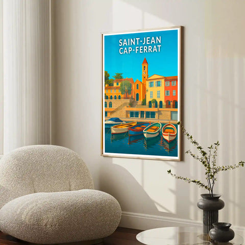 Affiche - Saint-Jean-Cap-Ferrat