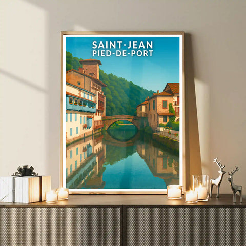 Affiche - Saint-Jean-Pied-de-Port