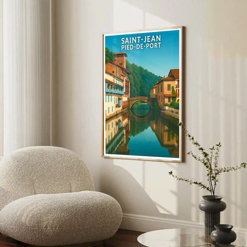 Affiche - Saint-Jean-Pied-de-Port