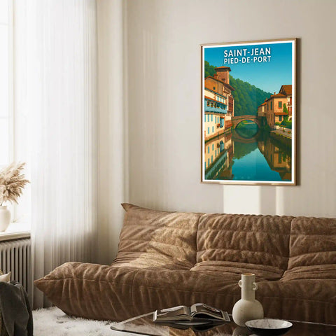 Affiche - Saint-Jean-Pied-de-Port