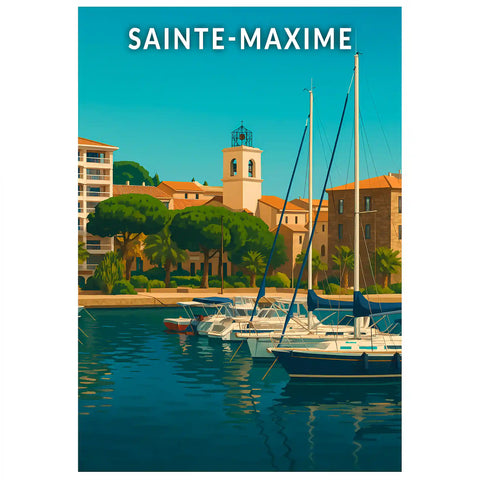 Affiche - Sainte-Maxime