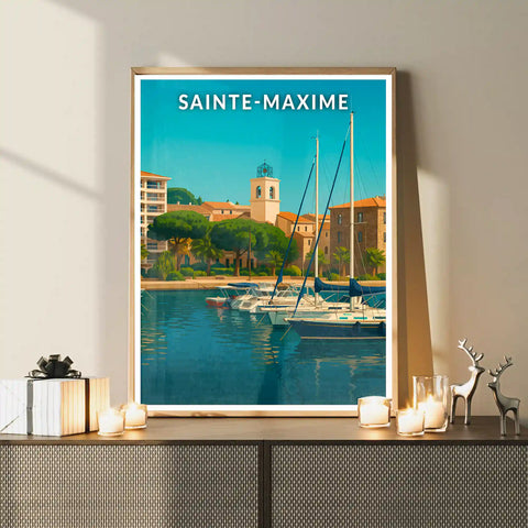 Affiche - Sainte-Maxime