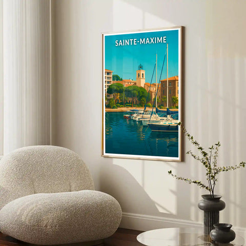 Affiche - Sainte-Maxime