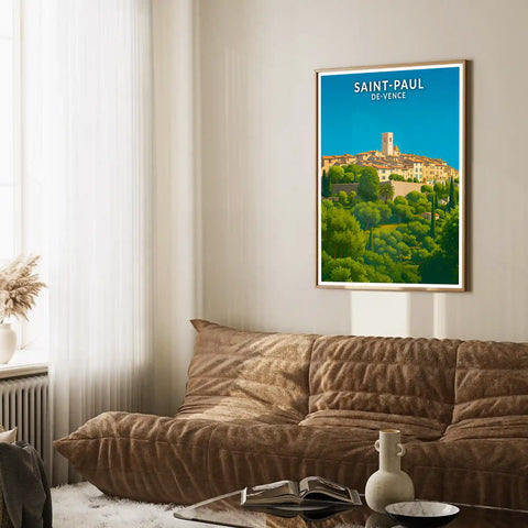 Affiche - Saint-Paul-de-Vence