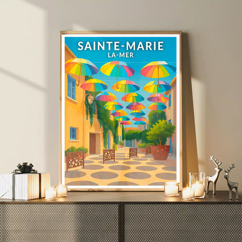 Affiche - Sainte-Marie-la-Mer
