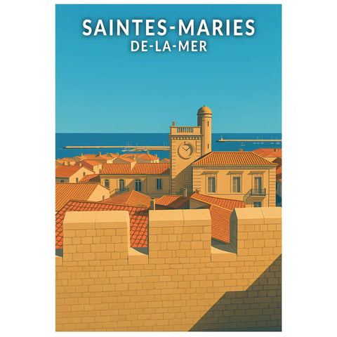 Affiche - Saintes-Maries-de-la-Mer