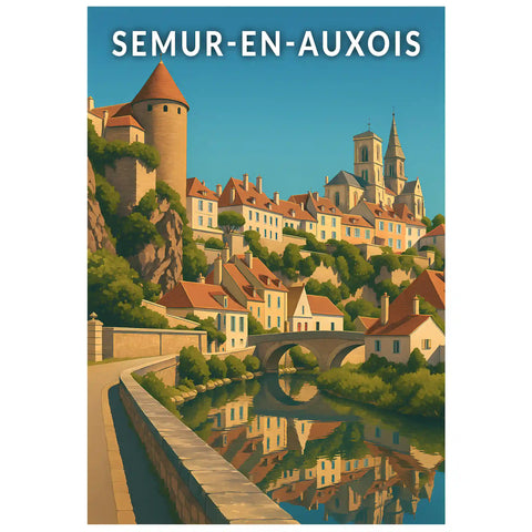 Affiche - Semur-en-Auxois