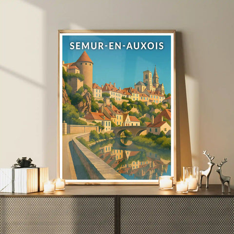 Affiche - Semur-en-Auxois