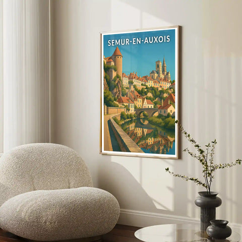 Affiche - Semur-en-Auxois