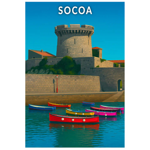Affiche - Socoa