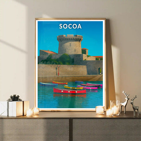 Affiche - Socoa