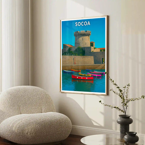 Affiche - Socoa