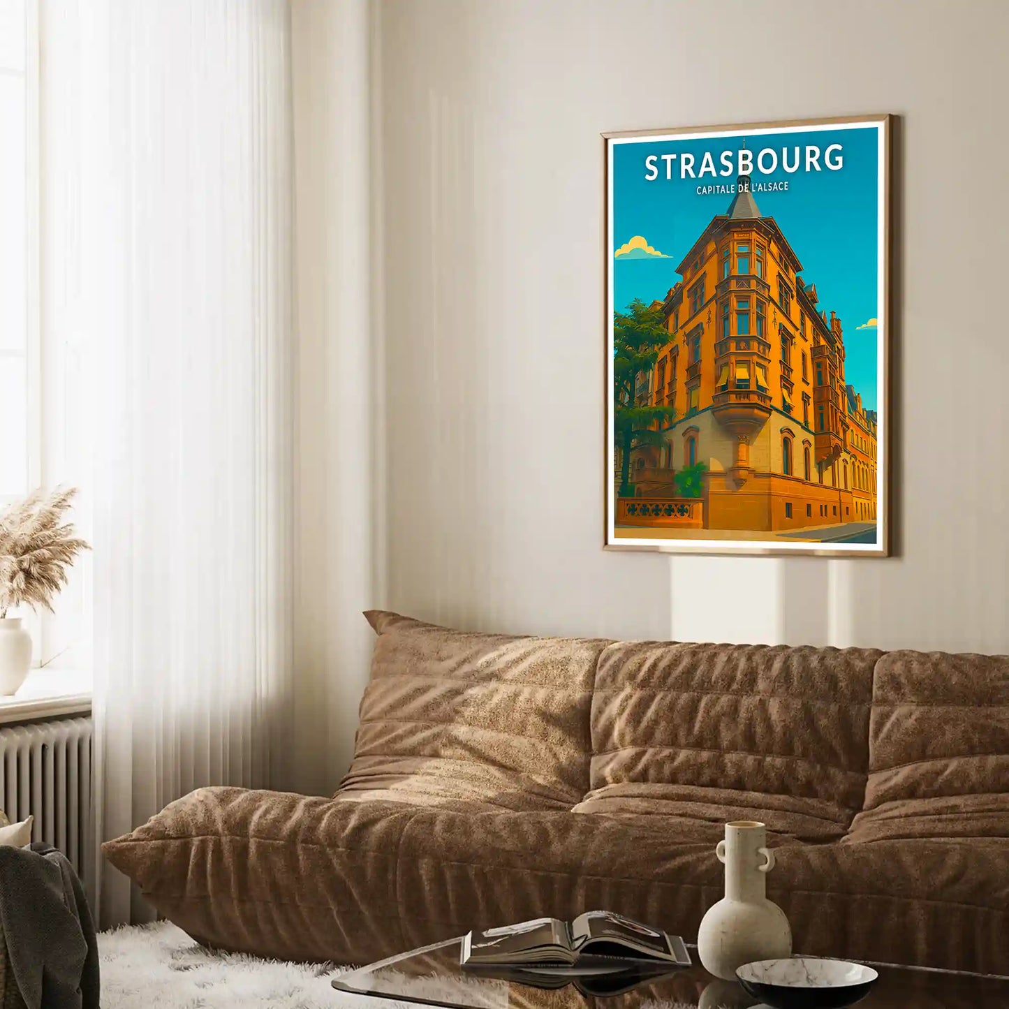 Affiche - Strasbourg - Capitale de l'Alsace