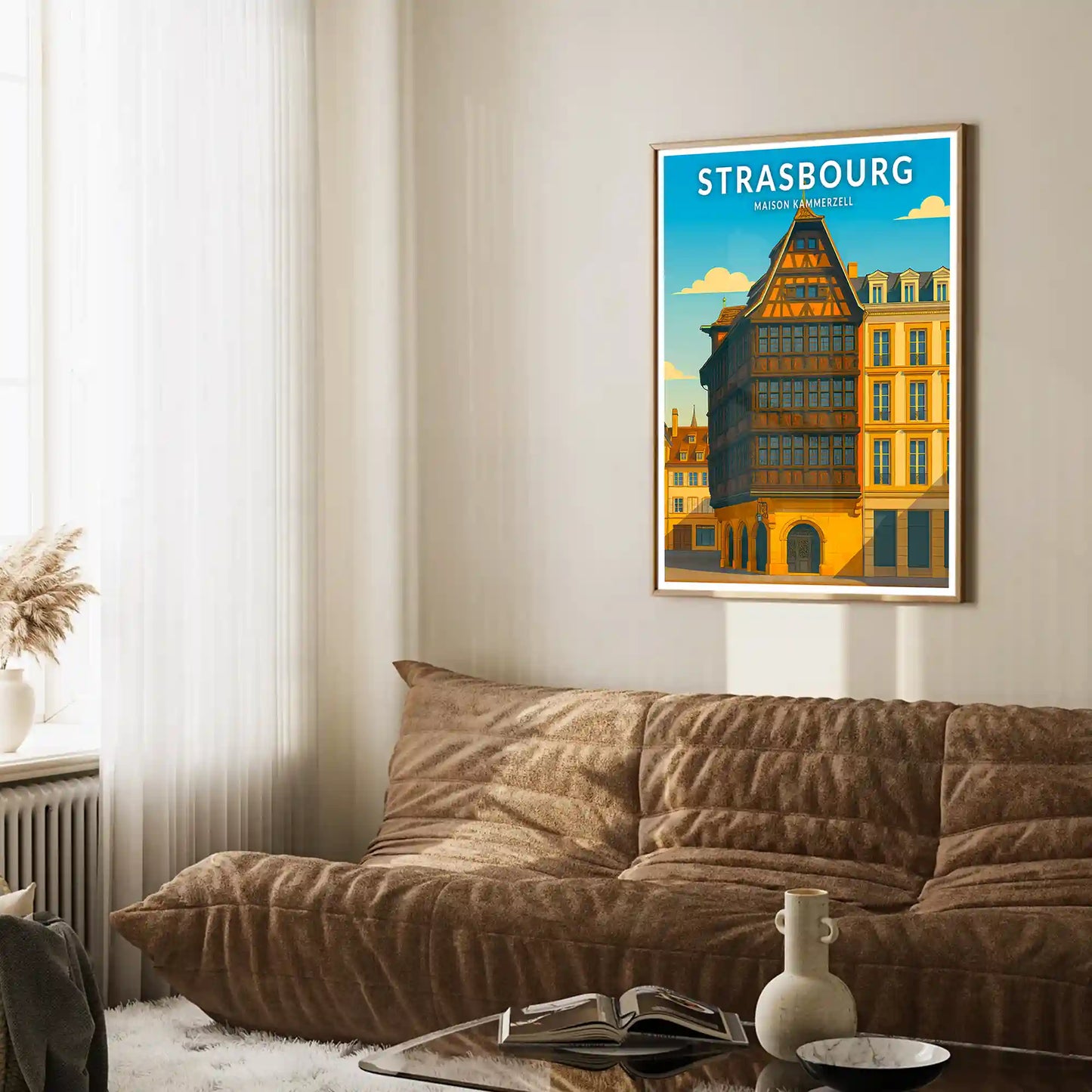 Affiche - Strasbourg - Maison Kammerzell