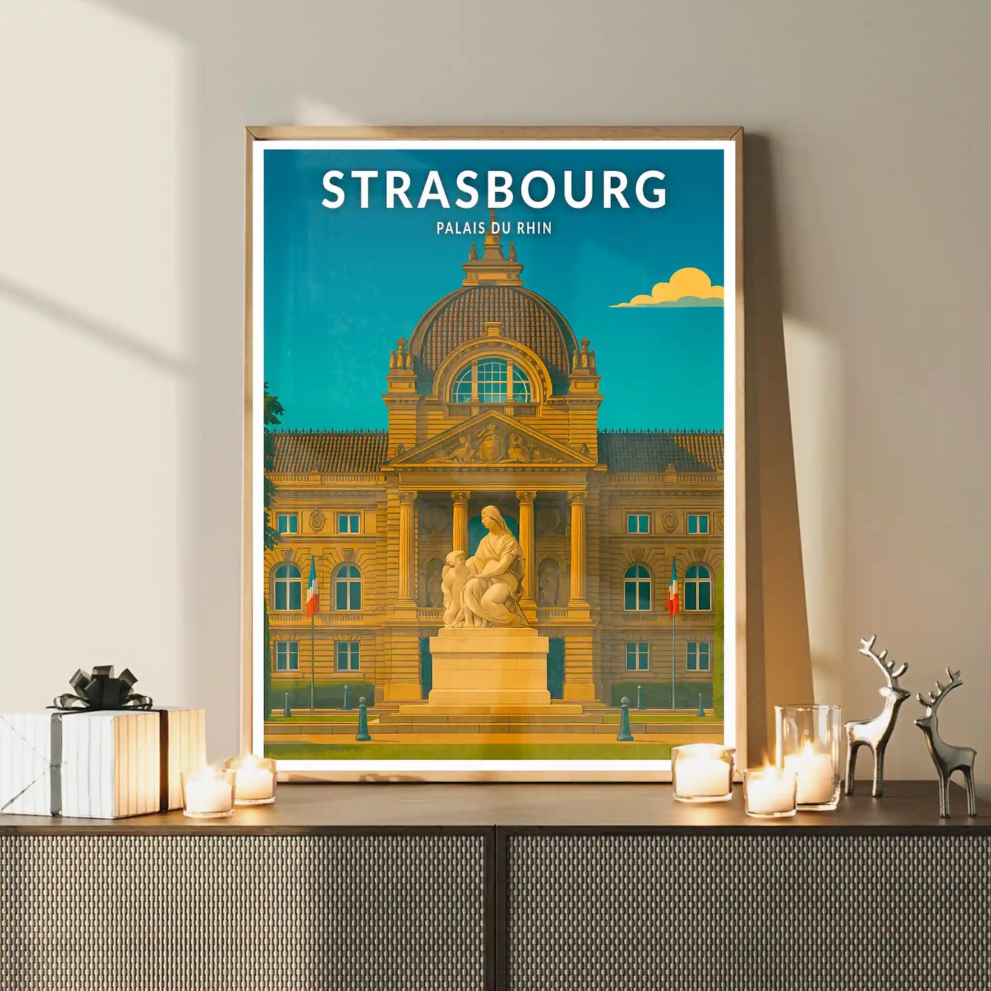 Affiche - Strasbourg - Palais du Rhin
