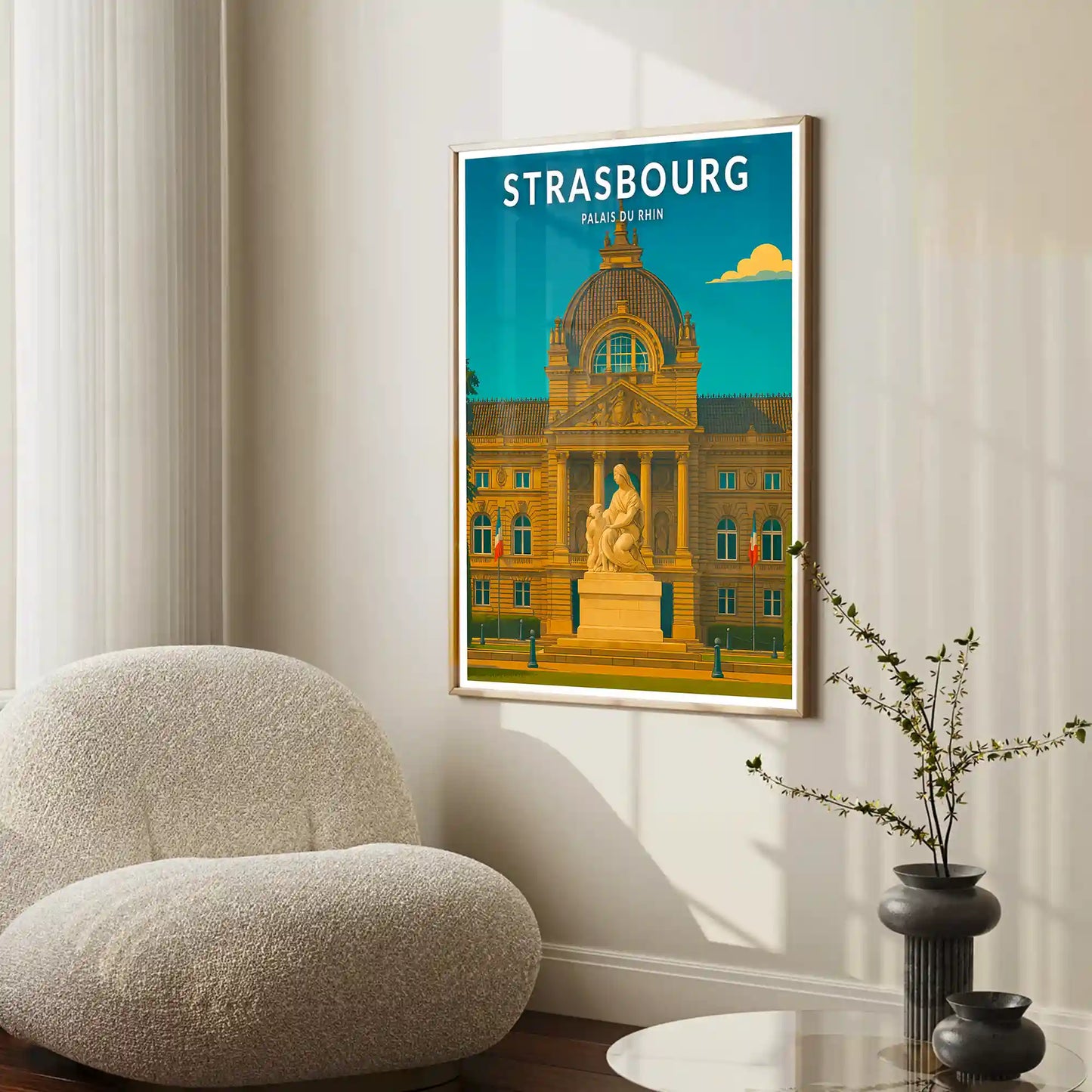 Affiche - Strasbourg - Palais du Rhin