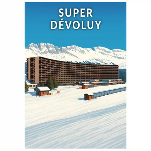 Affiche - Super-Dévoluy